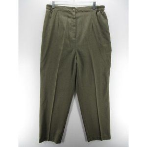 VINTAGE Orvis Pants 18 Trousers Career Slacks High Rise Cottage USA